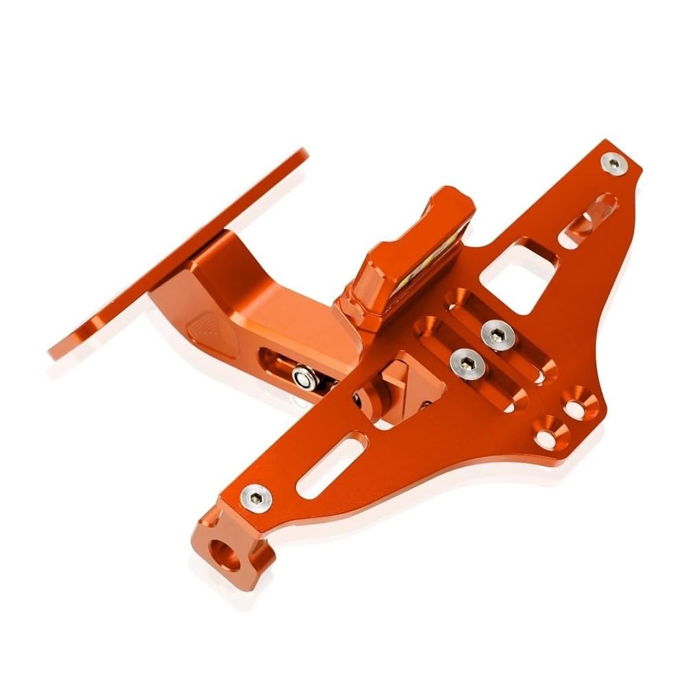 Support de plaque moto pour Honda CMX 500 Rebel 2017-2022 orange arrière