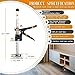 RENYINDA Labor-Saving Arm Jack Multifunctional Construction Jacks, Furniture Jacks， for Installing Windows and Doors, Lifting Furniture, Woodworking Tools, Wall Tile Positioning (Black, 15.7inches)