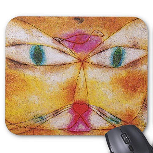 Preisvergleich Produktbild Cat and Bird - Abstract Art - Paul Klee Mouse Pad