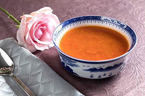 Pangu Handmade 10-Piece Dinnerware Set, Service For 2, Delft Blue, Blue And White, 2 Bowls, 2 Dishs, 2 Salad Plates, 2 Mugs And Saucers #TOP5