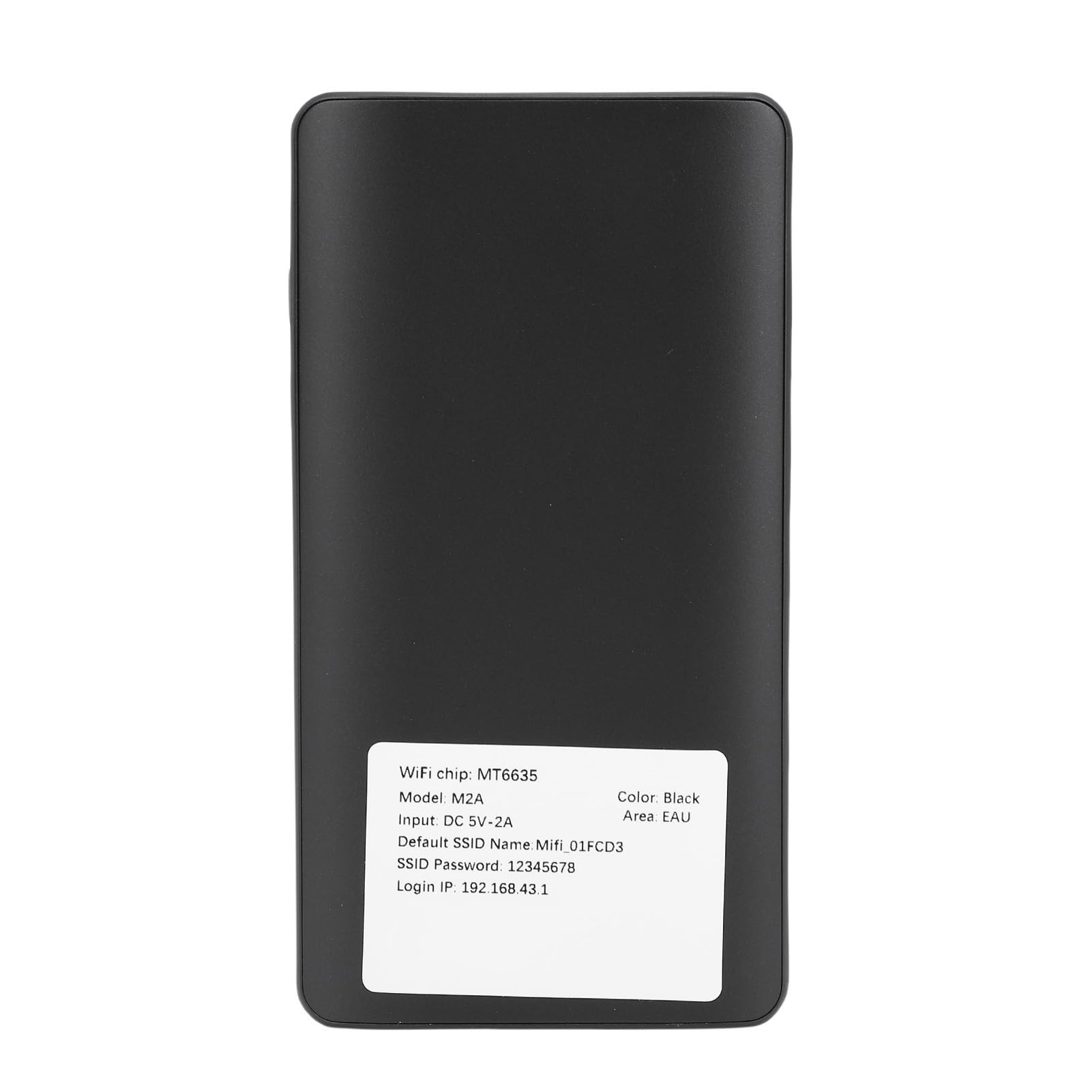 Routeur WiFi 5G de |Hotspot Mobile 2.77Gbps IP54 Routeur de Poche Double Bande Emplacement SIM pour 16 Appareils Batterie 12H