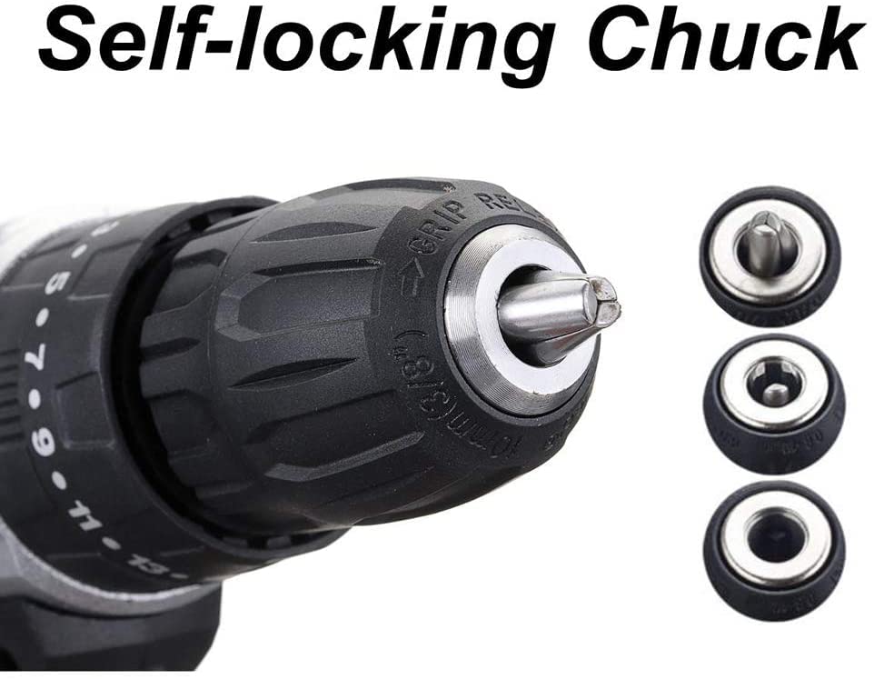 Multifunktions-Lithium-Bohrmaschine, 42-V-Schlagbohrmaschine, wiederaufladbare Handbohrmaschine, Pistolenbohrmaschine… – Bild 7