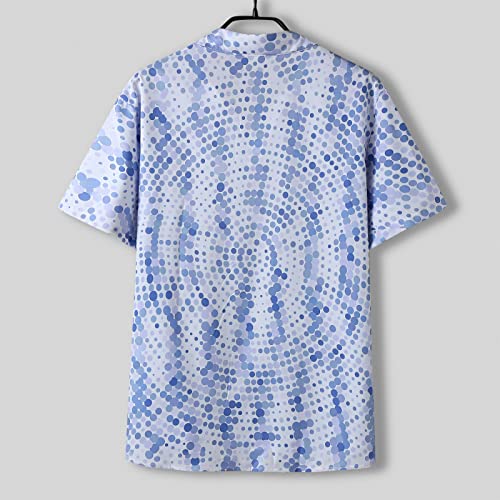 Camisas masculinas manga curta primavera verão casual estampadas moda top camisas masculinas camisas