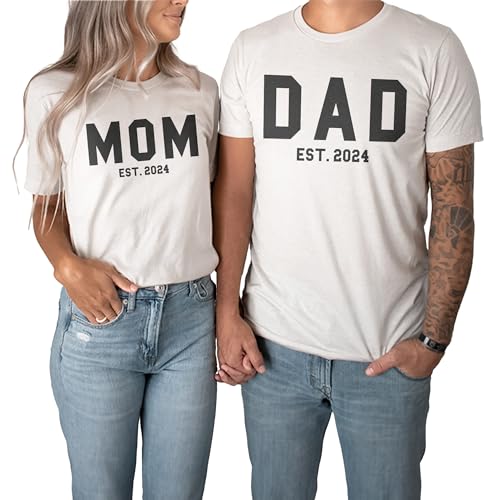 Aurlex Tees Varsity Mom And Dad Est Shirts thumb #2