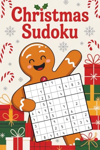 Stocking Stuffers for Men: White Elephant Gifts for Adults: Festive Sudoku Puzzles with Different Difficulty Levels for Him image 2