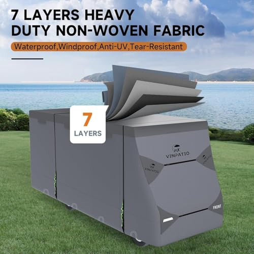 Image of VINPATIO Class C RV Cover Fits 29-32ft, Waterproof Class C Motorhome Cover
