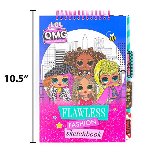 L.O.L. Surprise! 200671 Lol Surprise! Omg Flawless Fashion Sketchbook By Horizon Group Usa, Diy Craft Kit thumb #4