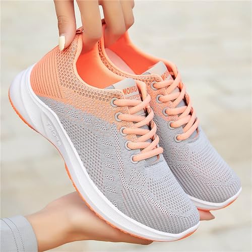 Bowling Shoes Women, Womens Bowling Shoes Sneakers,Comfortable Universal Slide Sole Breathable Lightweight Mesh Athletic Slip on Sneakers4
