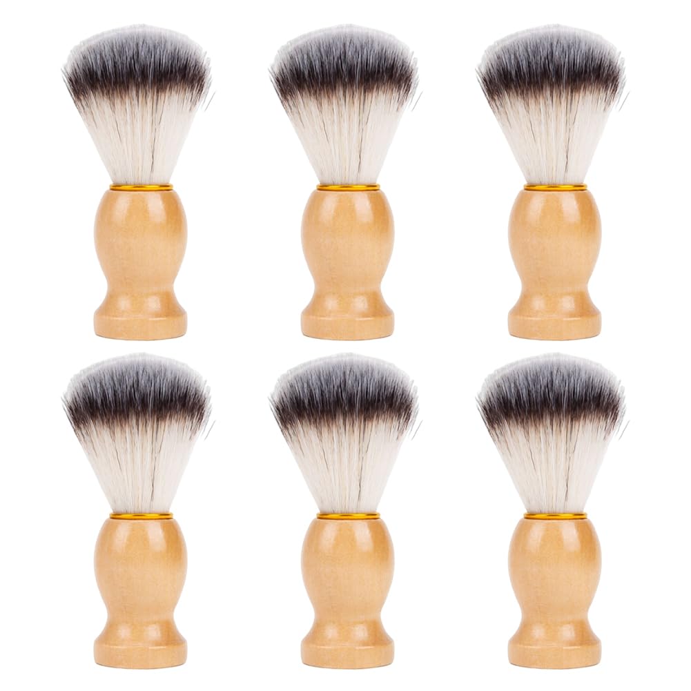 Blaireau de rasage en bois et poils doux, le cadeau de soin idéal pour homme
