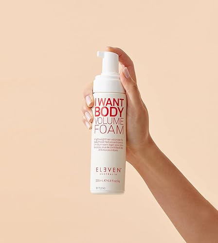 Miniatura 2 de ELEVEN AUSTRALIA I Want Body Volume Foam - Mousse ligera para peinar el cabello, para mujeres y hombres, añade volumen, elevación y textura, ideal