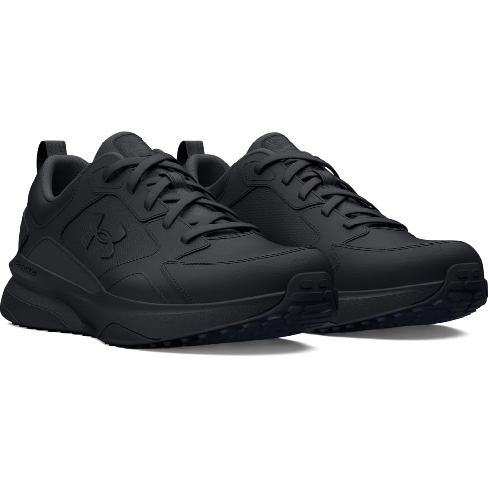 Under Armour Charged Edge Chaussures d'entraînement pour Homme, Noir, 43 EU