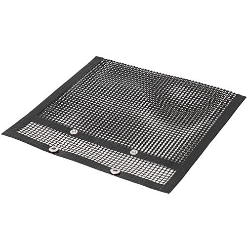OVAQUIXI Bolsas para Asar Barbacoa, Bolsa Antiadherente de Malla de PTFE para Barbacoa con Diseño Compacto Portátil para Cocinar y Acampar Al Aire Libre (Grande)