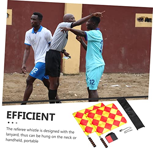 Banderas y Tarjetas de Árbitro para Fútbol VICASKY 1 set miniatura 7