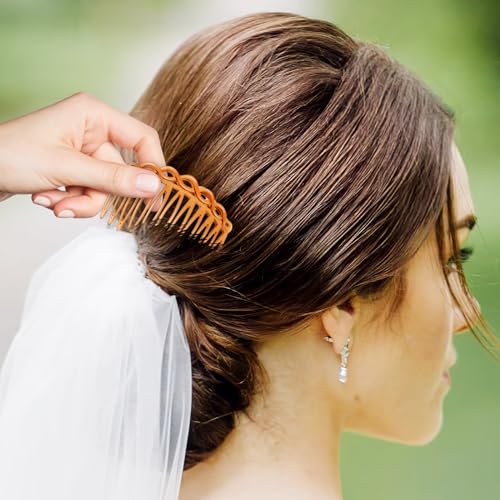 Telooco 580294_1_HM3RCMH5 16Pcs Hair Comb Set, Plastic Twist Comb Hair Clip Combs Fine Thin Hair Decorative Hair Styling Comb thumb #3