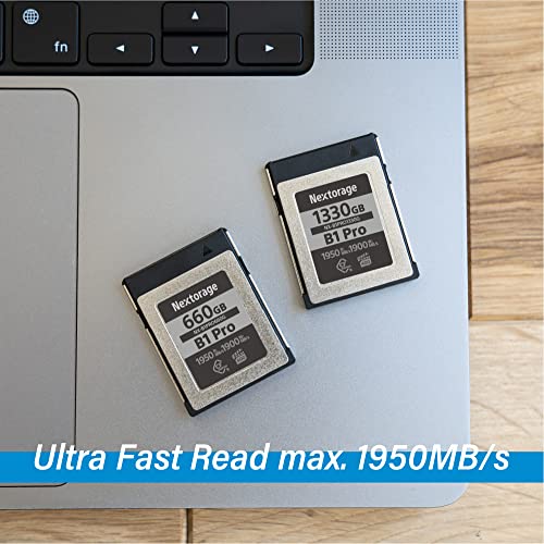 Image of Nextorage 165GB CFexpress Type B Memory Card Super Fast VPG400 max Read 1950MB /s max Write 1900MB /s (B1 Pro Series)