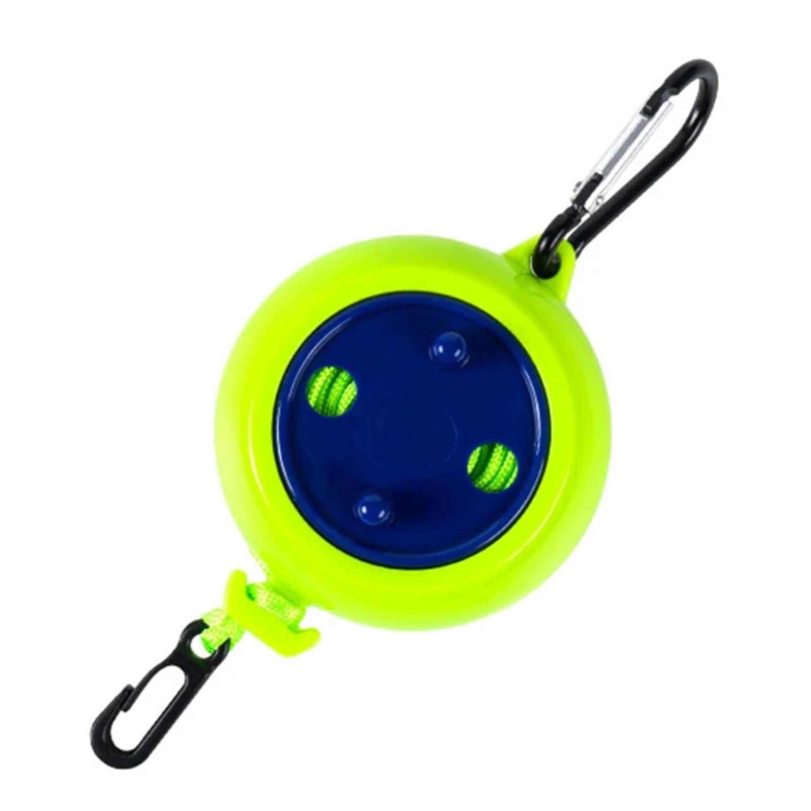 Outdoor Washing Line, Adjustable Retractable Clothesline 10m Multicolor(Fluorescence Green)