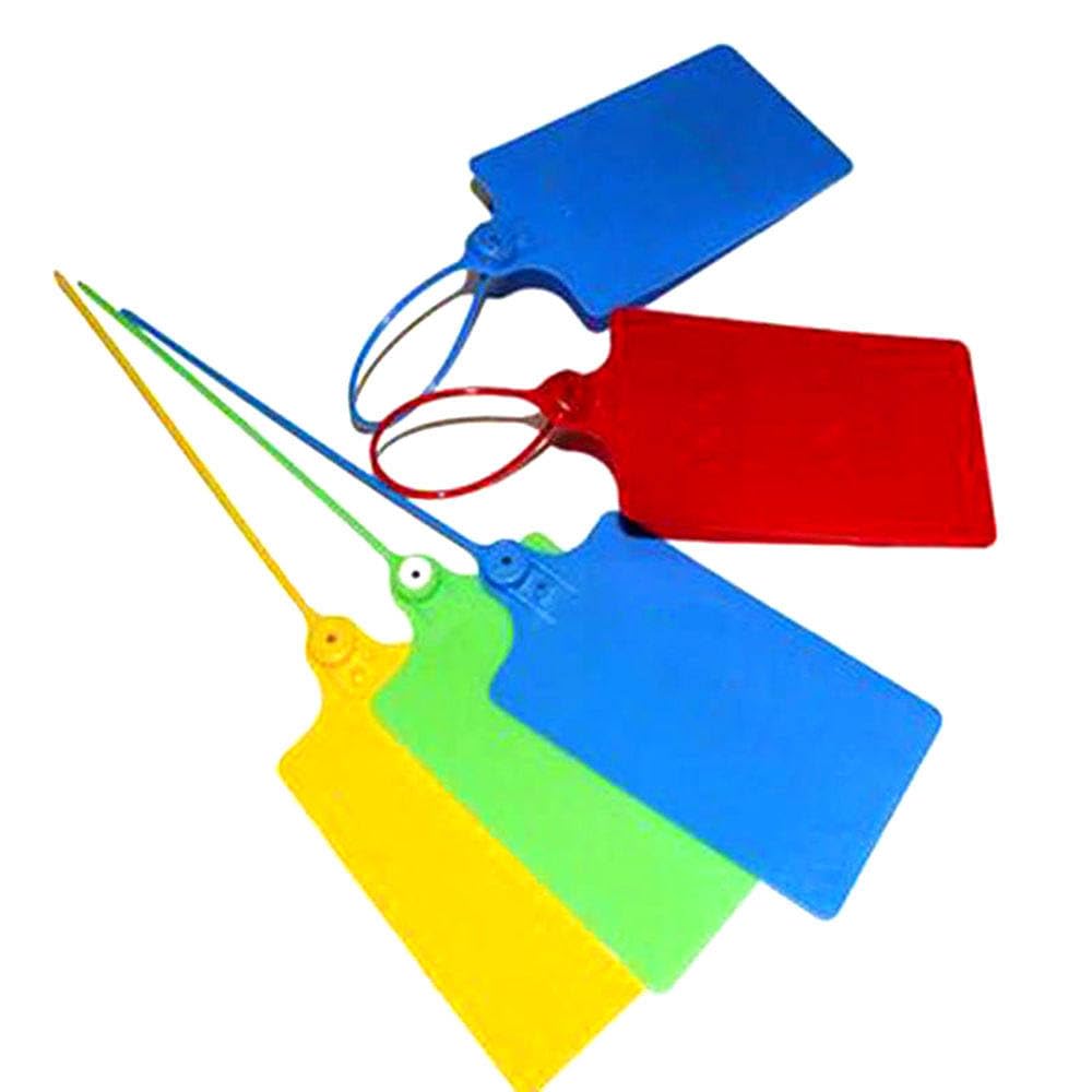 30 pcs/lot 250mm Plastic tightening security wire seals padlock cable tightener Ties Seal Lock for logistics