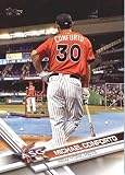 2017 Update Series #US168 Michael Conforto New York Mets Baseball All Star Card