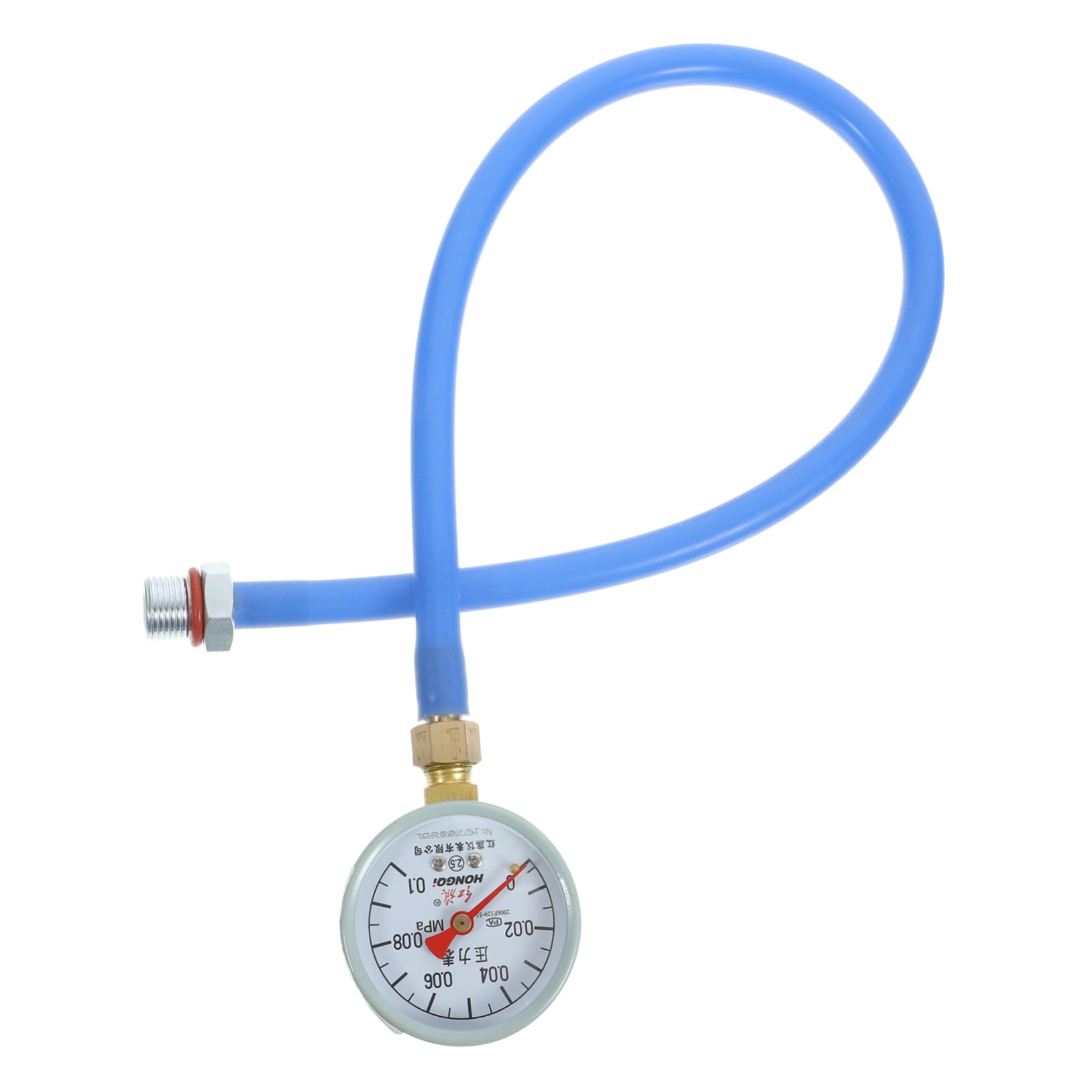 VOSAREA 1Pc Automotive Exhaust Back Pressure Tester Catalytic Clogging Detection Gauge Easy to Use Car Emission Detector for Testing Blocked Exhaust Systems