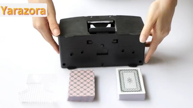 Barajador Automático De Cartas Apritsce Con Batería De 2600mAh – Para 1 O 2 Barajas, Ideal Para Viajes