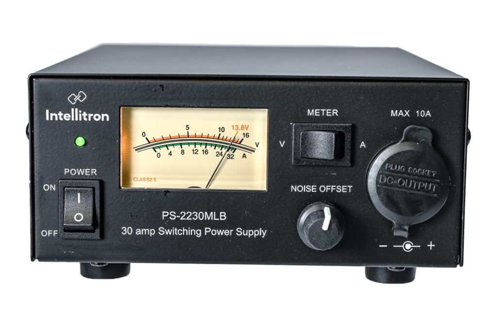 Intellitron PS-2230MLB 30 amp Switching Power Supply with 12V DC Power Outlet