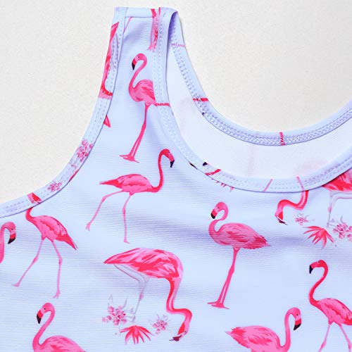 Image of QPANCY Girls Swimsuits Unicorn Bathing Suits Toddler Kids One Piece Swimwear