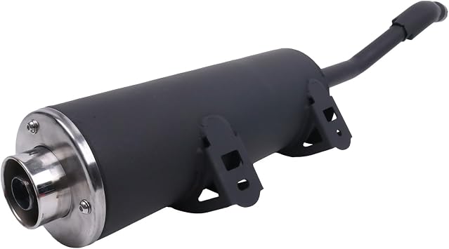 Muffler 18300-HN6-A30 متوافق مع هوندا TRX250EX Sportrax 250 2X4 2001-2008 TRX250X 2016-2020 TRX250X 2x4 2009-2014