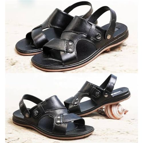 Men's Open Toe Adjustable Rubber Sandals Outdoor Summer Beach Sandal and Slippers Water Sandals4