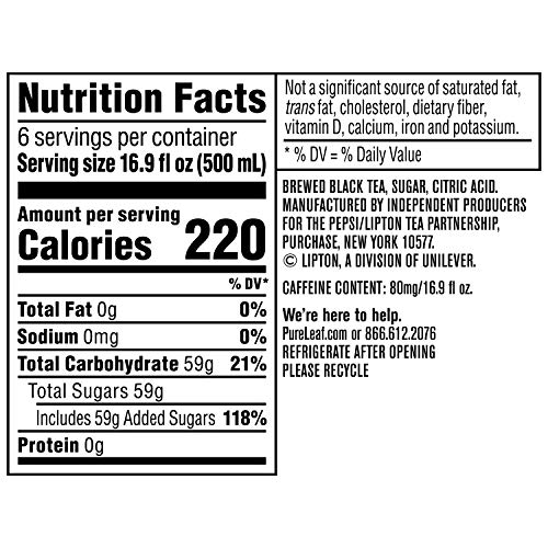 Pure Leaf Extra Sweet Iced Tea thumb #4