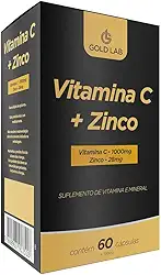 Vitamina C + Zinco C/60 Cápsulas - Gold Lab