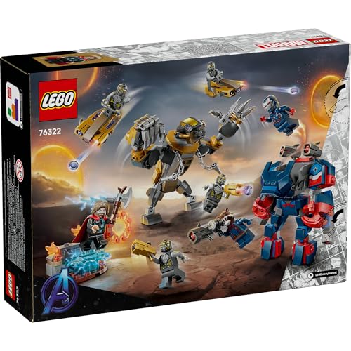 Image of LEGO Marvel Avengers: Endgame Thor vs. Chitauri Super Hero Action 76322 Building Blocks Toys for 8+ Gift for Boys and Girls