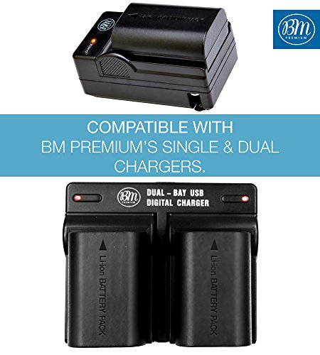 Pack-of-2-LP-E6-Replacement-Batteries-for-Canon-EOS-60D-EOS-70D-EOS-5D-II-EOS-5D-III-EOS-6D-EOS-7D-Digital-SLR-Camera-More-2600mAh