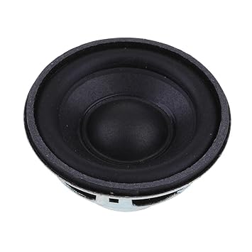 CALANDIS 45Mm 4Ohm 5W Full Range Audio Speaker Round Loudspeaker 16 Coil Rubber Edge