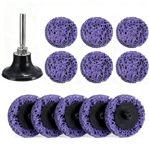 Aivralume Rapid Strip Discs Rust & Paint Remover for Drill (10Pack - 2Inch)