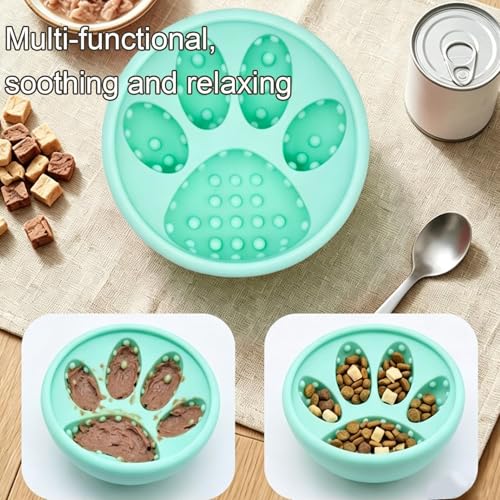 Bol à lécher pour chiens en silicone antidérapant pour chiots