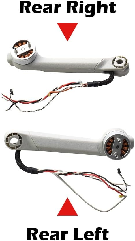 Original Rear Left Motor Arm for DJI Mini 4 Pro Accessories Arm with Motor for Mini 4 Pro Drone Replacement Repair Spare Parts - New