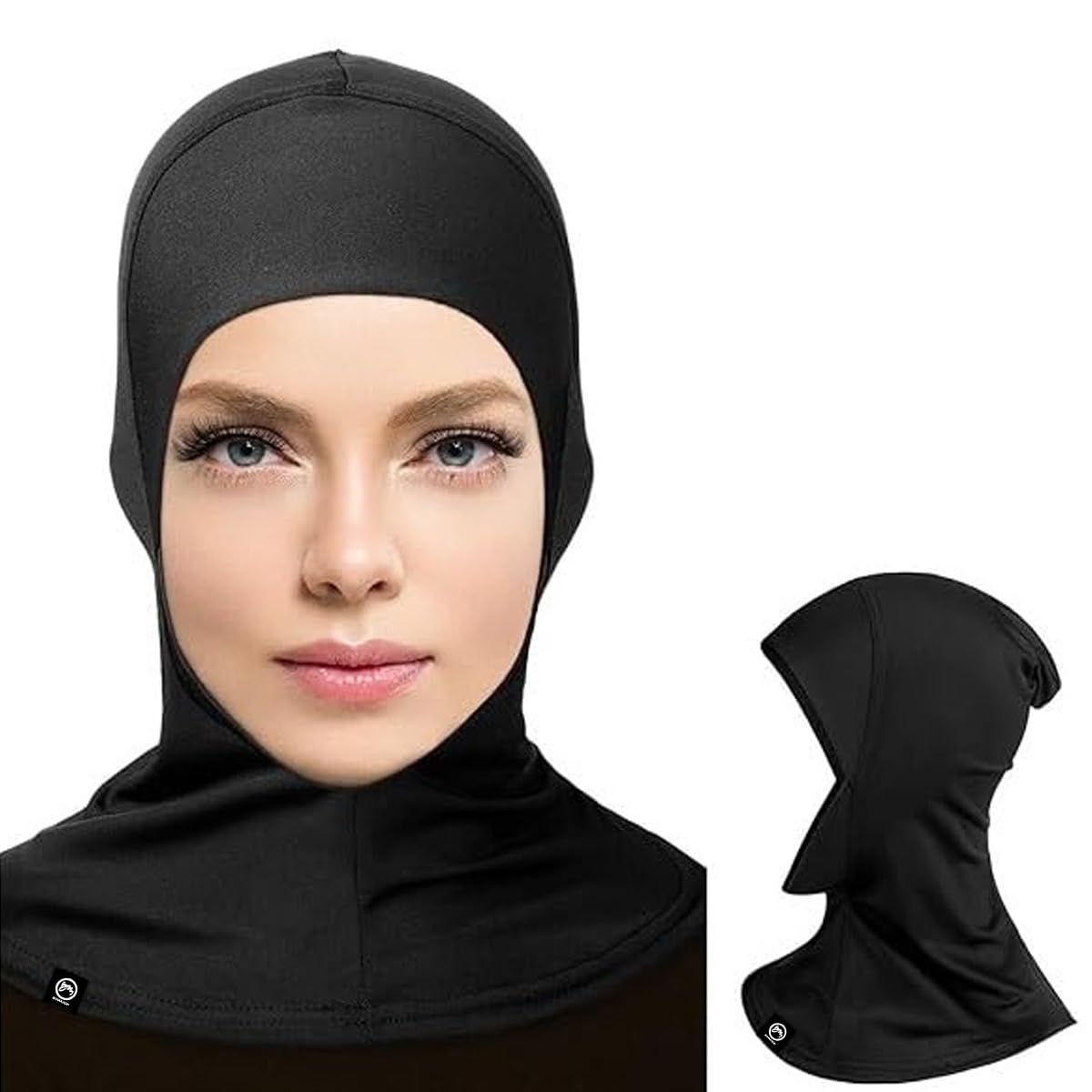 BISMAADHIslamic Scarf Hijab for Women, Muslim Instant Soft Jersey Scarf, Islamic Clothes, Long Hijabs, Lightweight Breathable Solid Color Soft Chiffon Long Fashion Scarves