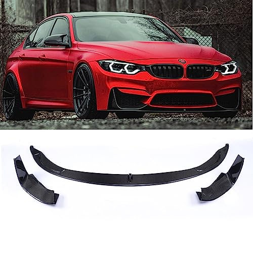 Spoiler avant BMW M3 M4 F80 F82 F83 lèvre de pare-chocs 3 pièces pour modèles de 2014 à 2019