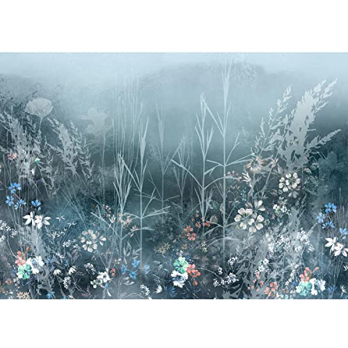 Runa Art Fototapete Blumenwiese 352 x 250 cm Vlies Tapeten XXL...