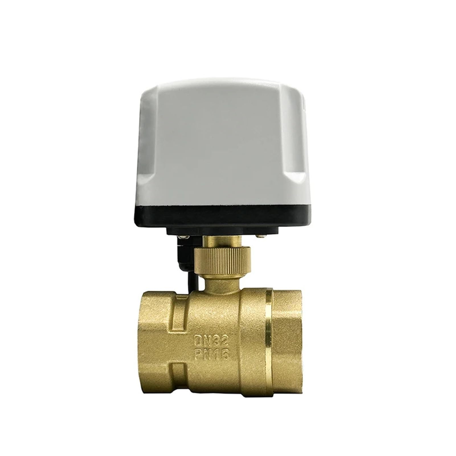 Vanne à bille motorisée 1-1/2" 220V AC CR02 en laiton étanche pour régulation de l'eau