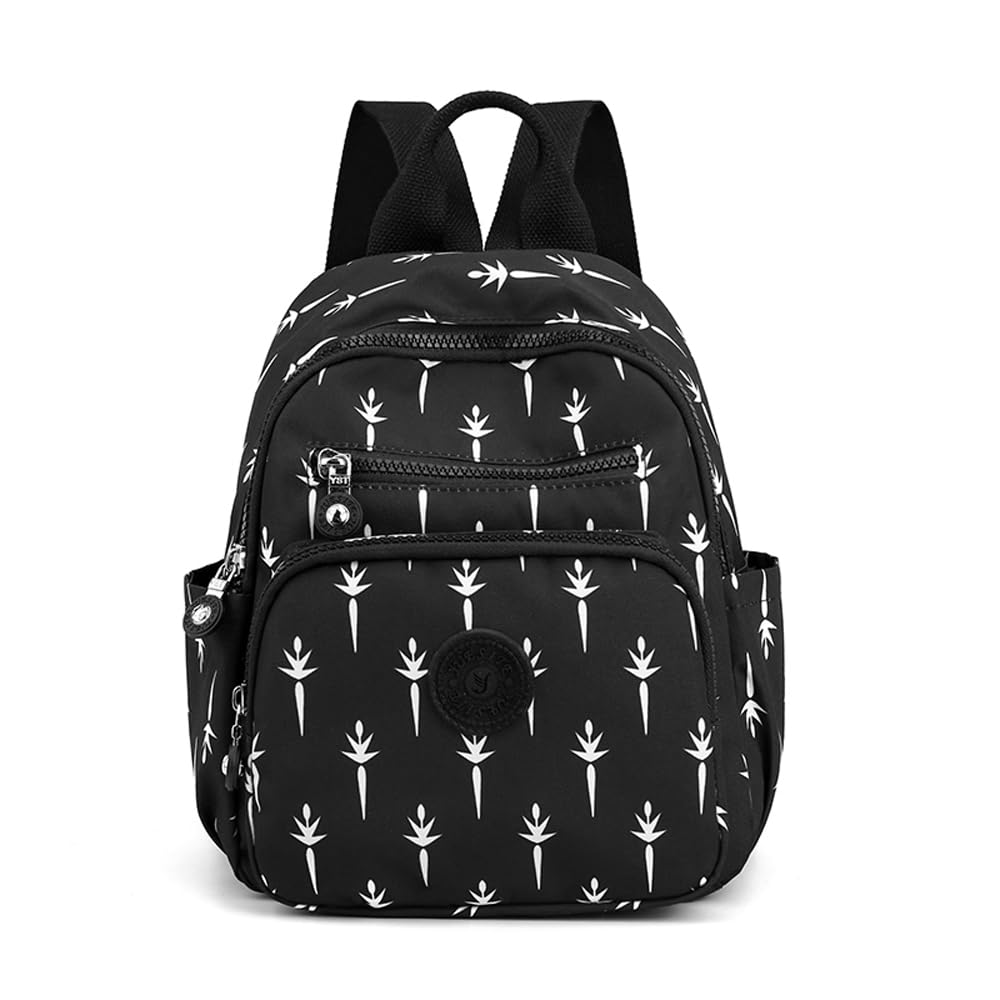 YANAIER Mini Rucksack Für Damen Leicht Klein Tagesrucksack Löwenzahn | 7 Liter, Modern, Cityrucksack, Casual Daypacks, für Frauen & Mädchen, für Alltag Freizeit Reisen