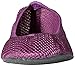 Sidekicks Foldable Ballet Flats with Carrying Case, Purple, Large