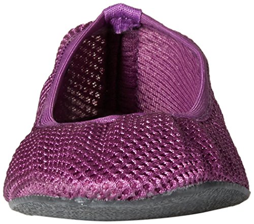 Sidekicks Foldable Ballet Flats with Carrying Case, Purple, Medium2