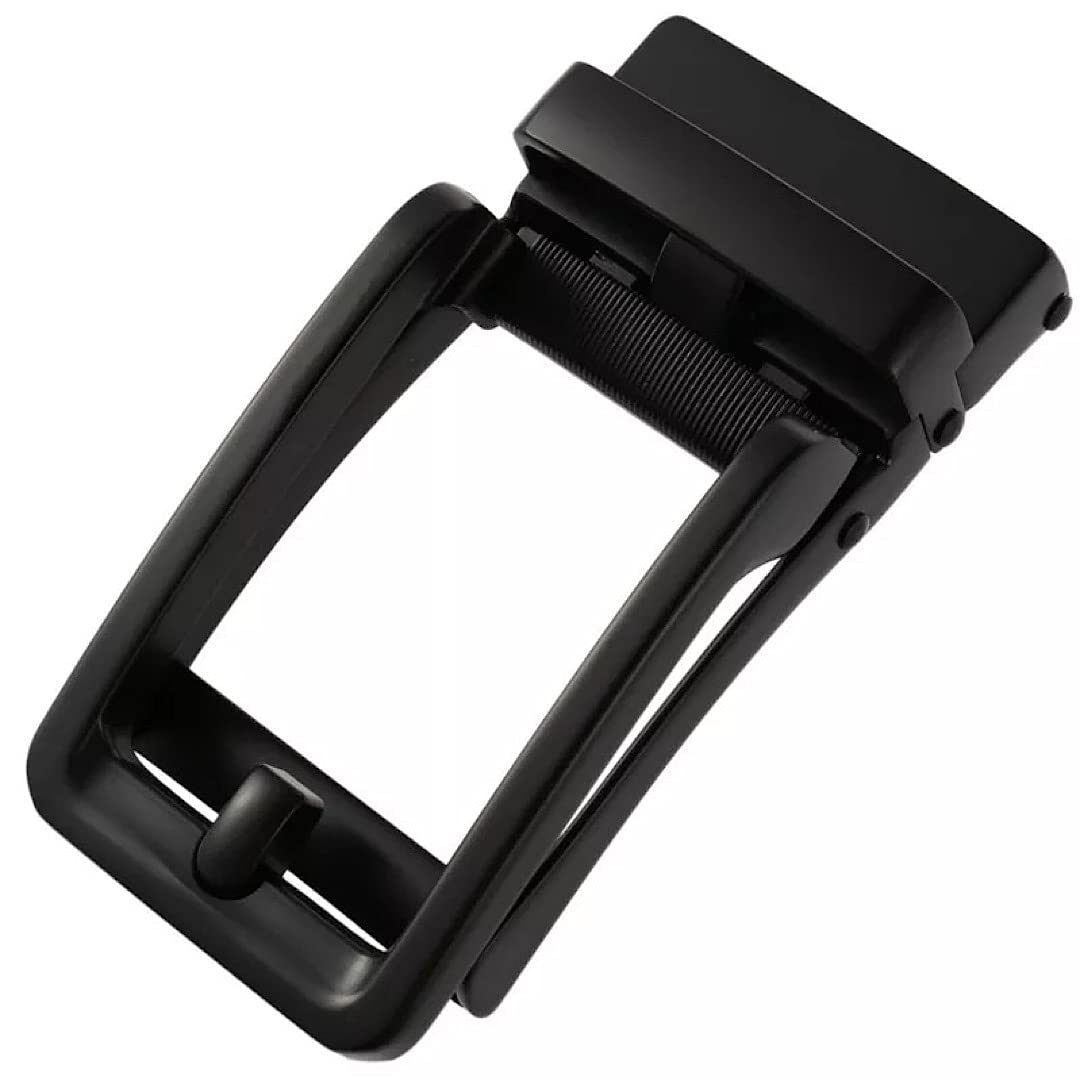 QHA Mens Ratchet Automatic Belt Buckle Only Replacement For 35mm Wide Belts Q98A50