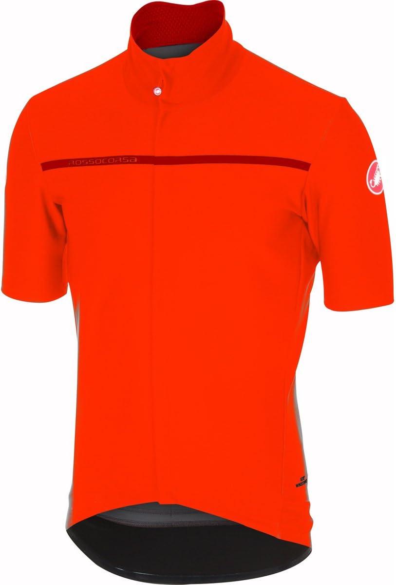 Castelli Gabba 3 Short-Sleeve Jersey - Men's Orange, S