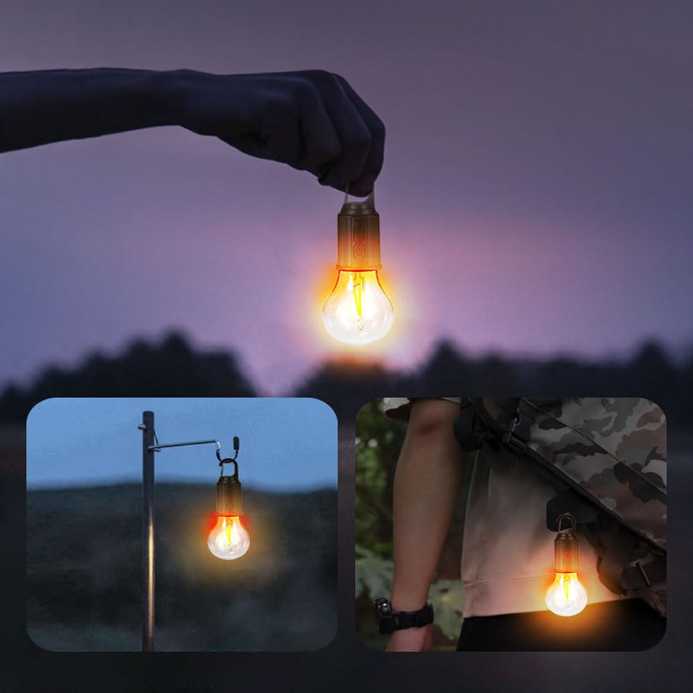 Amazon.co.jp: 2023 新しいアウトドアキャンプ吊り下げ Type-C 充電