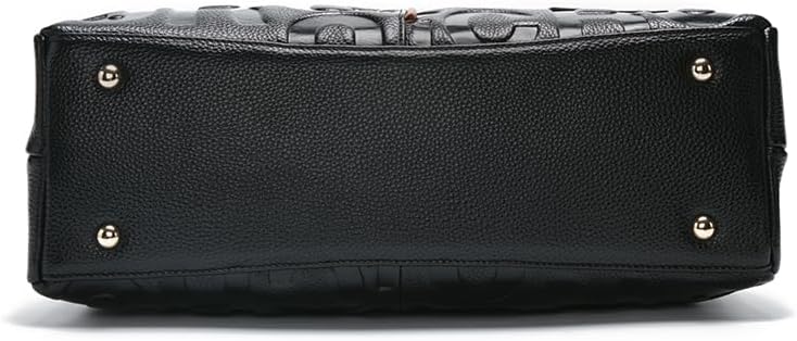 Genuine leather Cowhide women's Handbag Large Capacity letter shoulder strap high capacity Crossbody bag - Image 6