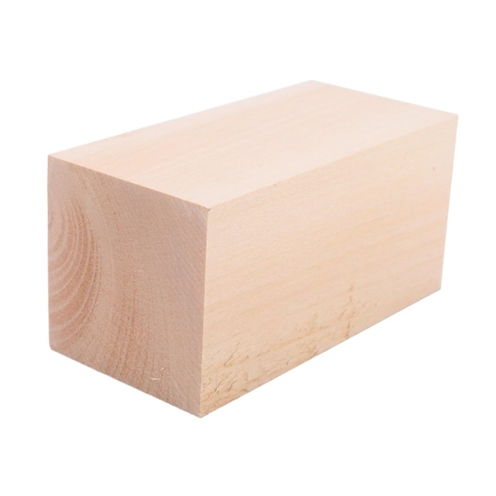 Bloki do rzeźbienia z lipy amerykańskiej, Zestaw klocków rzeźbiarskich z lipy, 19 szt. Kolor drewna 10x2,5-5 cm