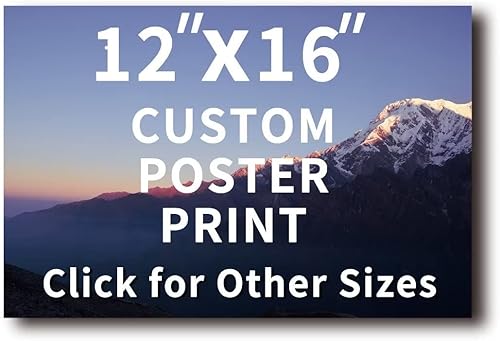 GADITIEK Impresión de póster personalizada, carga tus imágenesfotos, personaliza fotos a carteles, decoración del hogar, pósteres de arte de pared -