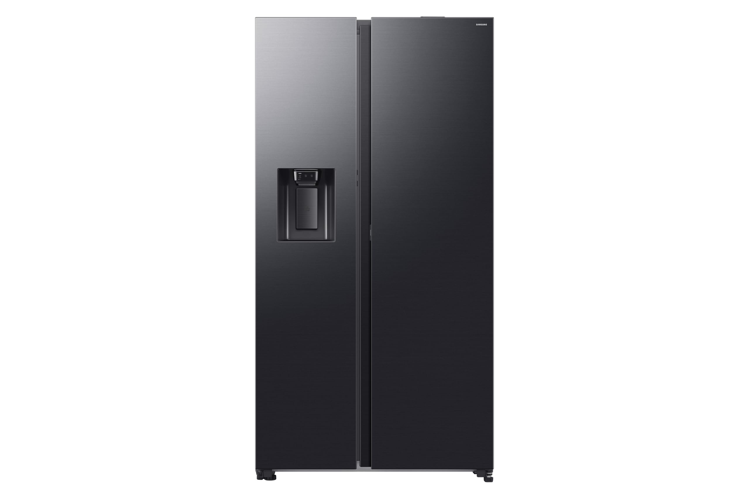 Samsung RS80F66KBFEF Refrigerador Congelador Americano Side-by-Side, Refrigerador AI con Compartimiento Congelador, 178 cm, 634 l, Acero Negro
